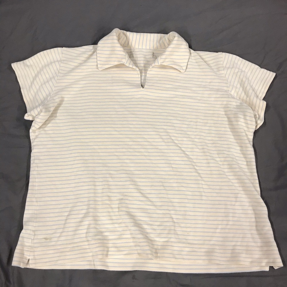 Yellow Striped Striped T shirt